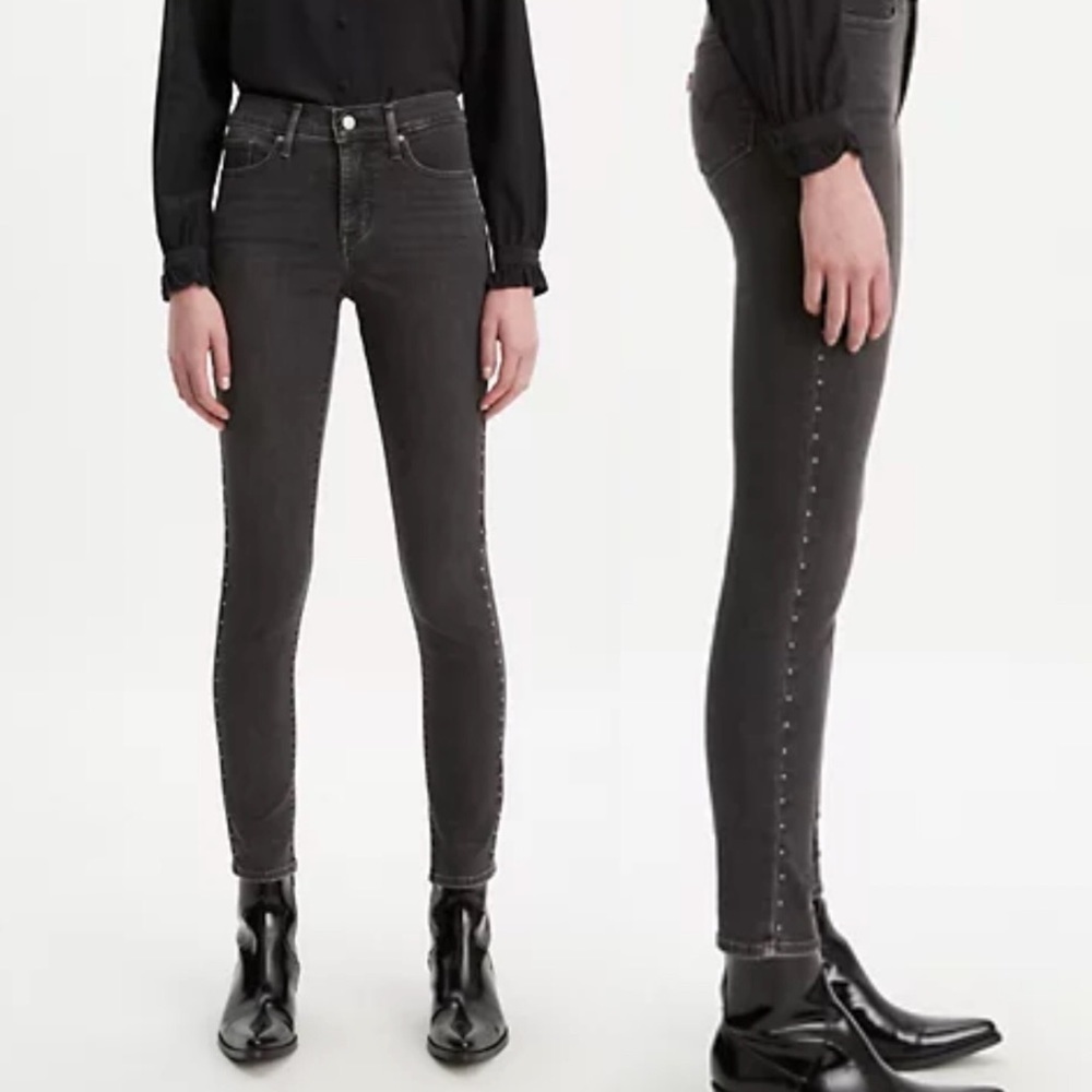 Levi’s 311 Shaping Skinny w/ Studded Accents -Grey